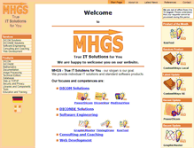 Tablet Screenshot of mhgsoft.de